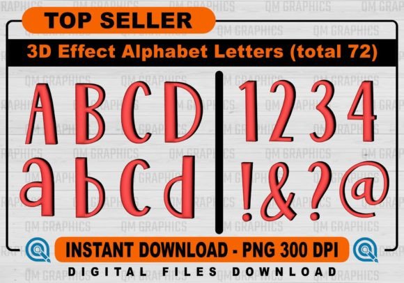 3D Alphabet Letter Design Bundle Pack: A Creative Tool for Versatile Projects