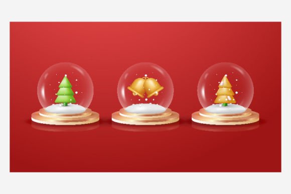3D Christmas Decorative Design of Glass: A Creative and Practical Choice