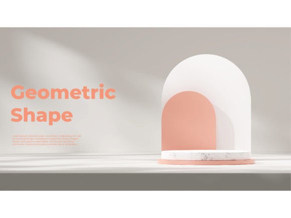 3D Render Podium Mockup Background: A High-Quality Visual Asset for Creative Projects