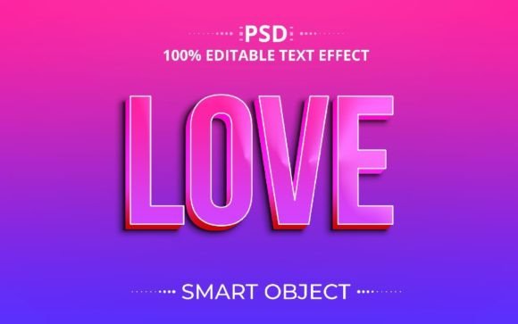 Creating Stunning Love 3D Text Effect Designs: A Complete Guide