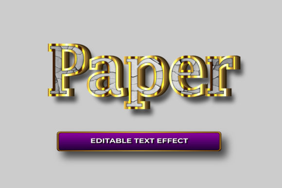Creative Paper Text Effect for Striking 3D Typography