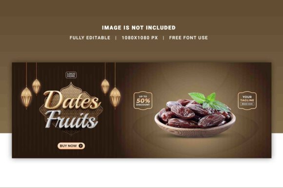 Dates Fruits 3D Facebook Cover Design: A Practical Guide for Professional Use