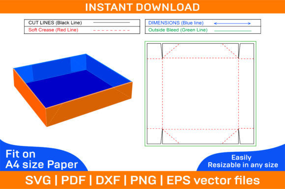 Foldable or Collapsible Corrugated Shipping Box Design