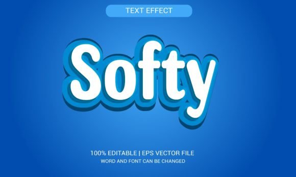 Softy 3D Text Effect Design: Elevate Your Visuals